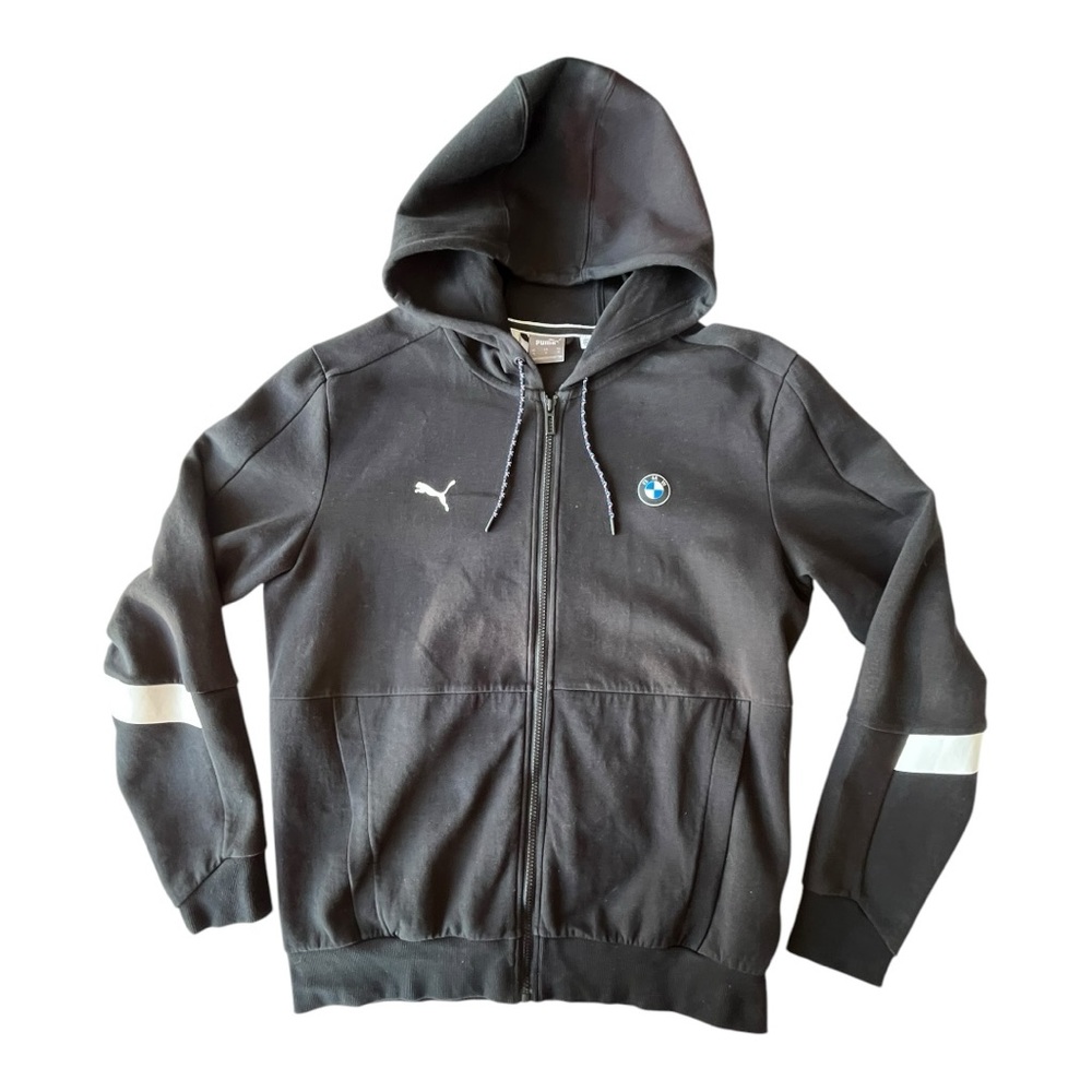 Puma X BMW M Motorsport Hooded SweatShirt, Medium